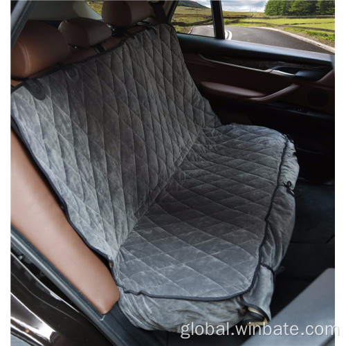 Crystal Velvet Soft Car Seat Cover High-end Crystal Velvet Material Pet Car Seat Cover Manufactory